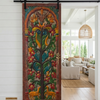 Artisan Tree of Life Wooden Barn Door Panel