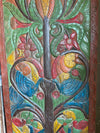 Vintage Tree Of Life Decorative Carved Wood Door 