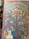 Hand Carved Tree of Life Wood Barn Door