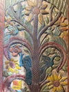 Hand Carved Tree of Life Wood Barn Door