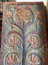 Carved Wood Panel Tree of Life barn door