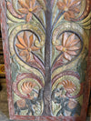 Carved Wood Panel Tree of Life barn door