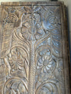 Hand Carved Wood Door Panel Tree of Life 