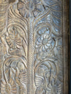 Hand Carved Wood Door Panel Tree of Life 