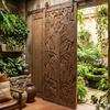 Hand Carved Door Panel 