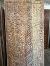 Vintage Carved Door Tree Of Life Natural Wall Art Sliding Barn Door 84x40
