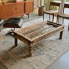 Antique Carved Door Coffee Table