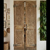 Vintage Carved Wood Door 