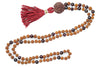 Healing Mala Beads Necklace – Knotted Japa Mala for Yoga, Meditation & Spiritual Gifts