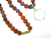 Rudraksha Lapis Lazuli Mala Necklace – Meditation Prayer Beads for Mental Clarity & Energy Healing