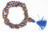 Rudraksha Lapis Lazuli Meditation Mala Beads – Yoga Energy Japa Mala Necklace