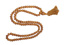  Yoga Prayer Mala Beads Necklace Sandal Wood Energized Meditation Mala