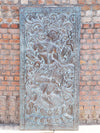 Hand Carved Vintage Wall Decor Panel Dancing Krishna Carving Wall Hanging 72