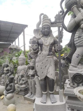 PRE ORDER Shiva Garden Statue Handcarved Granite Stone
