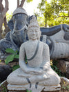 PRE ORDER-Natural Granite Stone Meditation Buddha Garden Statue