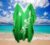 Womens Travel Kaftan, Seafoam Green Loose Caftan Dresses, L-4XL