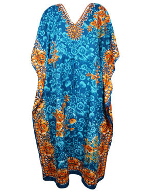 Womens Caftan Maxi Dress 