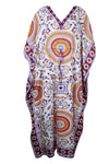Boho Maxi Kaftan Dresses, Soft Hippie Gypsy Travel Caftan Maxi for Women 2XL