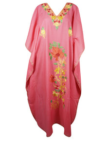  Women Floral Caftan Maxi Dress