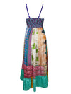 Womens Boho Hippy Beach Dress, Fall Maxi Dress, Purple Dress ML