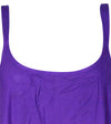Womens Maxi Dress, Purple White Tie Dye Flared Gorgeous Soft Boho Beach S