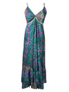 Womens Summer Maxi Dress Green Summer Dresses