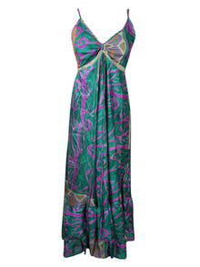  Womens Summer Maxi Dress Green Summer Dresses