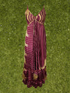 Womens Strap Sundress, Purple Travel Dress S/M