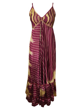 Womens Strap Sundress, Purple Travel Dress