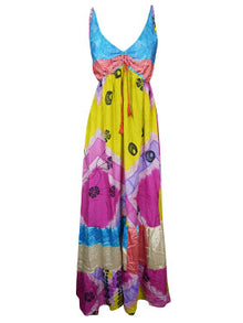  Womens Strapdress, Colorful MaxiDress S/M