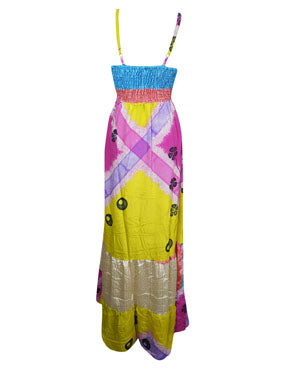 Womens Strapdress, Colorful MaxiDress S/M