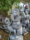 PRE ORDER-Natural Stone Ganesha Garden Statue Handcarved Granite Stone