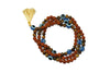 Evil Eye Healing Stone Necklace Rosewood Rudraksha Mala Beads