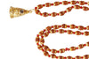 Spiritual Yoga Jewelry Hanuman Chalisa Yantra Pendent Coral color