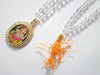 Clearing Crystal Prayer Mala Beads Ganesha Natural Himalaya Spiritual Healing Mala