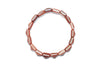 Healing Chakra Sun Stone Wrist Mala Handmade Pyramid shaped