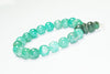 Yoga Mala Healing Green Jade Wrist Mala Beads Hand Mala