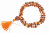 Yoga Mala Prayer Beads Japamala 108+1 Rudraksha Carnelian Yoga Happiness