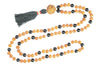 Buddhist Mala Necklace Healing Prayer Beads Rudraksha Black Jade