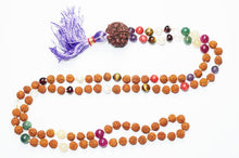  Yoga Handmade Mala Calming Navratna Chakra Prayer Beads Mala