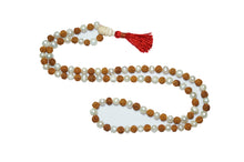  Mala Beads Clearing Energies Pearl Moon Beads Rudraksha Japamala