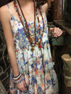 Spiritual Yoga Mala Beads Navgraha Nine Planet Stone Rudraksha Meditation Mala