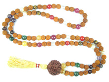  Healing Mala,Nine Planet. Navagraha. Chakra Stone 108+1 Mala Beads.