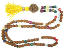  Healing Nine Planet Beads Navgraha Reiki Meditation Japamala Yoga Mala