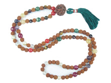  Meditation Prayer Beads Yoga Necklace Japamala Rudraksha Navgraha Nine