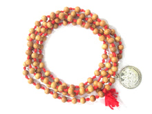  Sri Yantra Mala Beads Hand Knotted Sandalwood Mala Prosperity