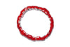 Love Red Coral Bead Spiritual Handmala Healing Power Stretch