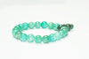 Yoga Mala Healing Green Jade Wrist Mala Beads Hand Mala