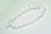 Energetic Beads White Ageta Moonstone Jewellery Meditation Wrist