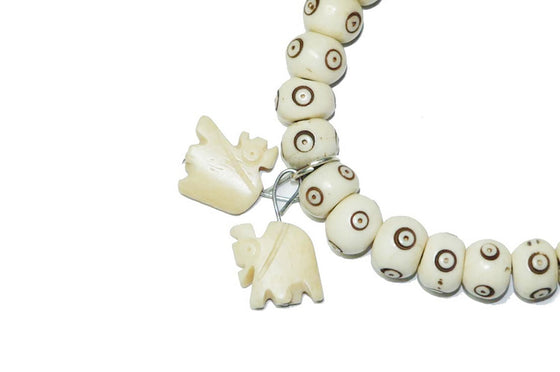 Good Luck Mala Beads Wrist Bracelets Elephant Charms Novelty